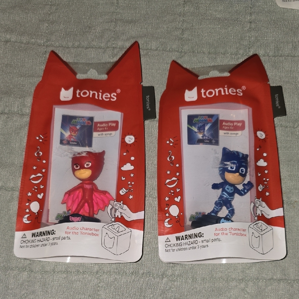 2 NIB pjmasks Tonies